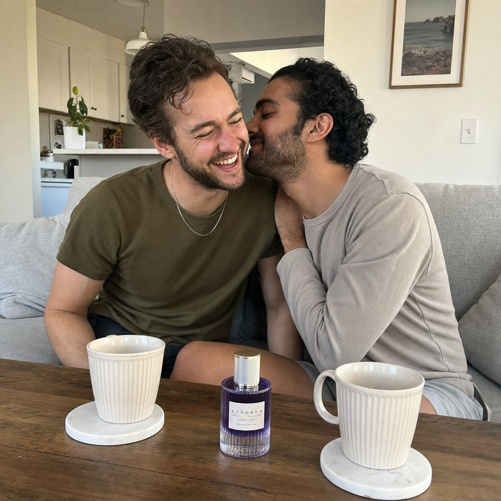 Two men wearing Kindred
